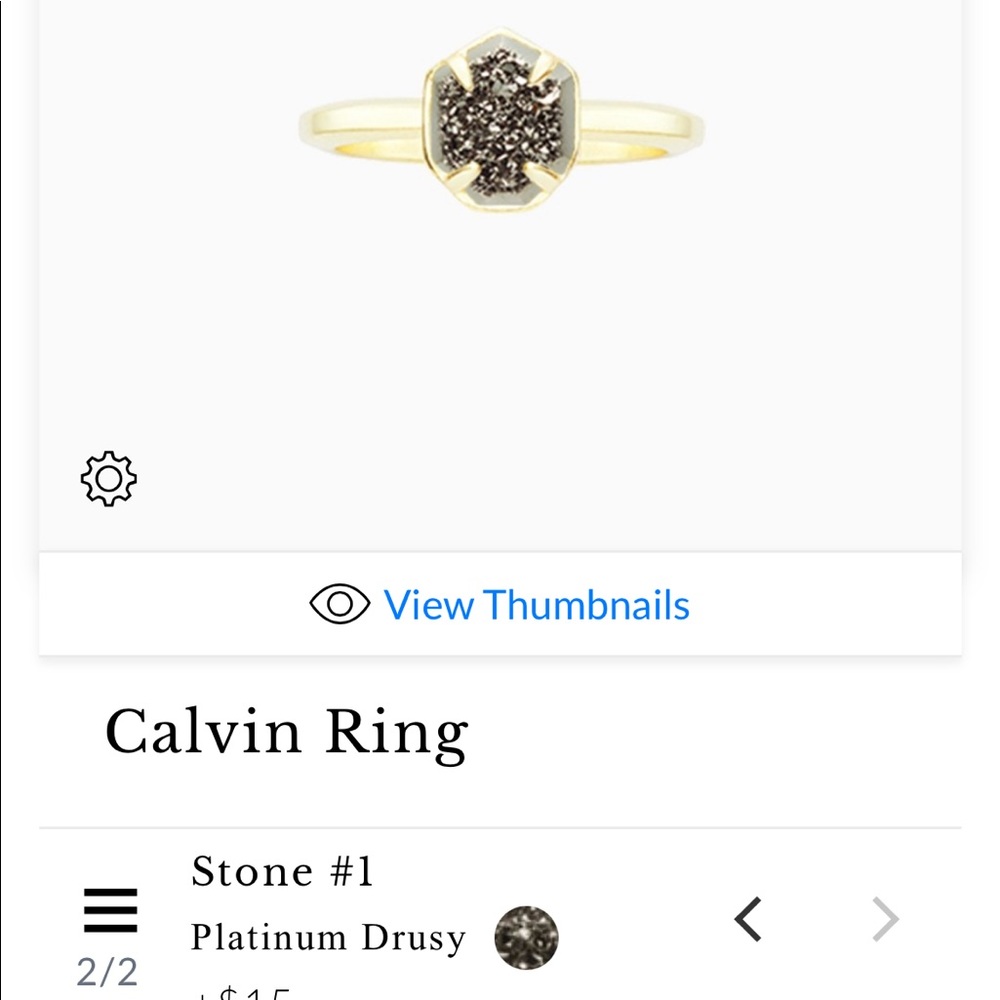 Brand new Kendra Scott Calvin Ring